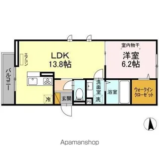 レインパレスSP【3階】の間取り