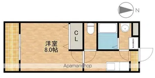 ハーヴェストⅢ【4階】の間取り
