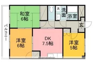ティアラ【3階】の間取り