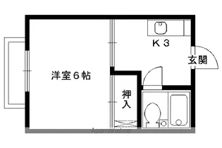 サンハイツ【202号室】の間取り