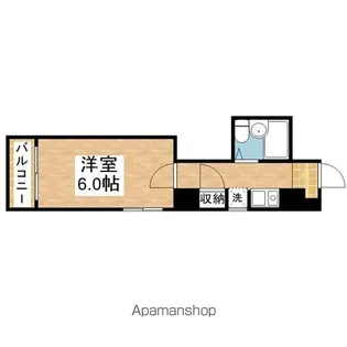 ロイヤル大磯【3C号室】の間取り