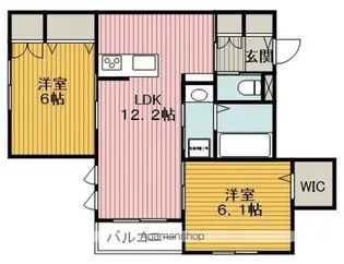 RURBAN396【2階】の間取り