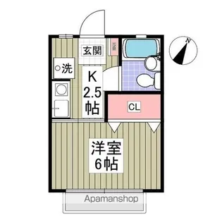 スナハイツ【1階】の間取り