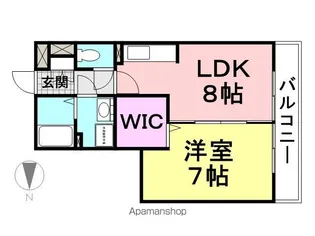 アップロード壱番館【3階】の間取り