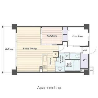 ART RESIDENCE IN OOTAKA−NO−MORI【5階】の間取り