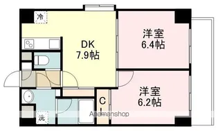 ボヌール・エスト【2階】の間取り