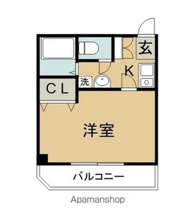 SAKURA【201号室】の間取り