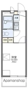 レオパレスビバ上板橋【3階】の間取り