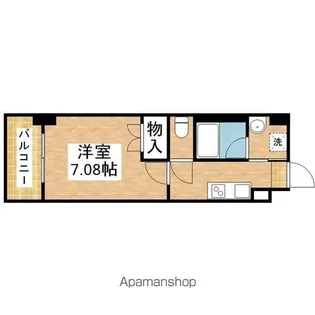 愛知県名古屋市千種区仲田2丁目【マンション】の間取り