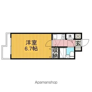 ジョイフル相模原【3階】の間取り