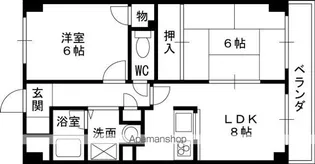ルミエール【3階】の間取り