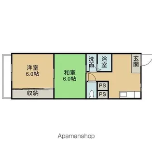 ハイライズ大森【4階】の間取り