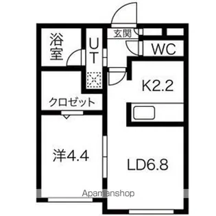 FLORESTA43【4階】の間取り