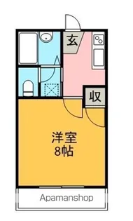 エクセルコーポ【2階】の間取り