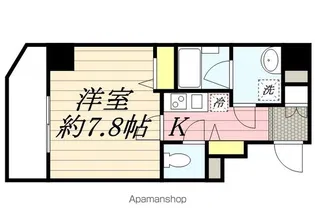 スパシエベルタ横浜【2階】の間取り