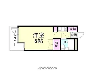 ダイバーシティ武庫川【319号室】の間取り