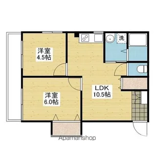 アルトルーフⅡ【407.号室】の間取り