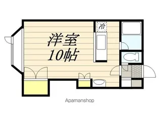 サンリバー南沢Ⅱ【303号室】の間取り