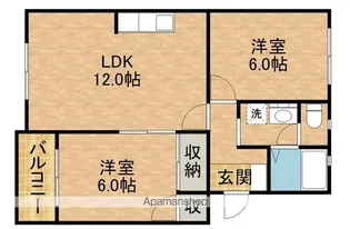 マンションフロイデ【3階】の間取り