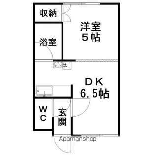 ニューコーポ桂【1階】の間取り