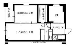 愛知県名古屋市北区山田1丁目【マンション】の間取り