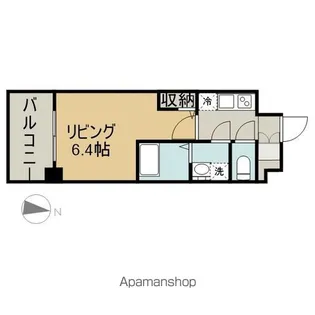 エスリード鶴舞グランパークス【6階】の間取り