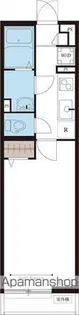 リブリ・CASA CAMINO横浜鶴見【1階】の間取り
