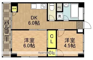 静幸マンション【3階】の間取り