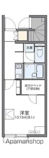 レオネクストグリーンパール【102号室】の間取り