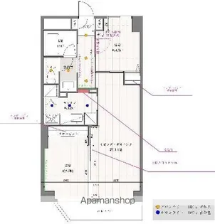 カスタリア浅草橋【5階】の間取り