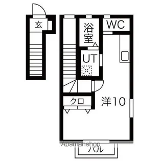 ぽらん【2階】の間取り