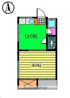 コーポ蘭【2階】の間取り