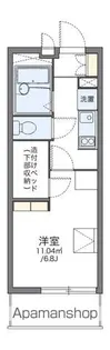 レオパレス大弥【3階】の間取り