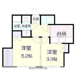 八木山ベルズイン【1階】の間取り