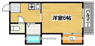 大阪府大阪市住吉区苅田2丁目【マンション】の間取り