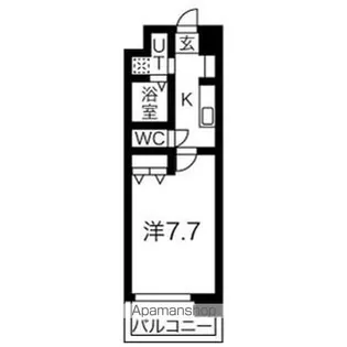 サニー東山【502号室】の間取り