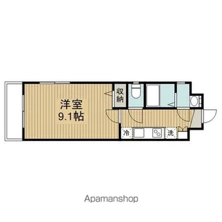 モン・シャトー中野四季館【3階】の間取り
