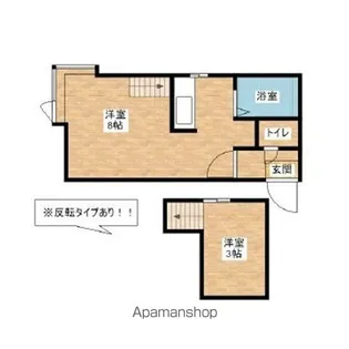 RAD NⅡ【101号室】の間取り