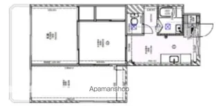 ウエストハイツ【2階】の間取り