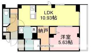 ラシーネ錦町【3階】の間取り