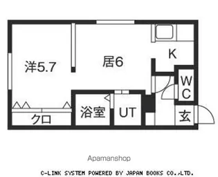 澄川レジデンス【1階】の間取り