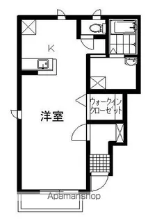 プロムナード本郷【101号室】の間取り