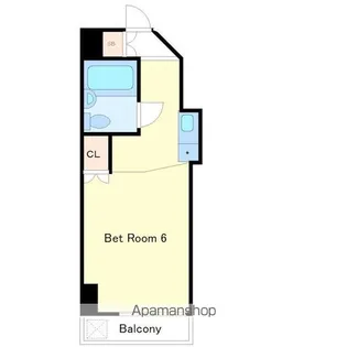 スカイコート横浜子安【506号室号室】の間取り