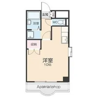 ドムス本山【103号室】の間取り