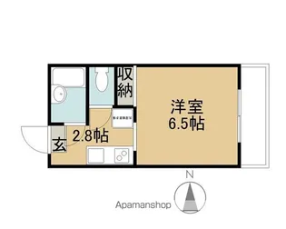 コーポY【1-C号室】の間取り