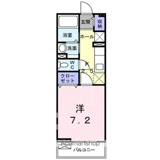 グリーンピュアⅡ【2階】の間取り