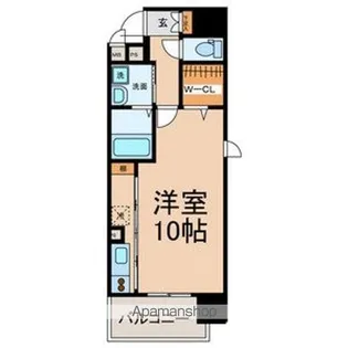 グランシャリオ栄【2階】の間取り