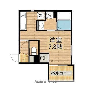 REGALEST堺東2【101号室】の間取り