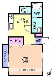 エクセル・アーバン【103号室】の間取り