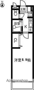 Casa Inaba【2階】の間取り
